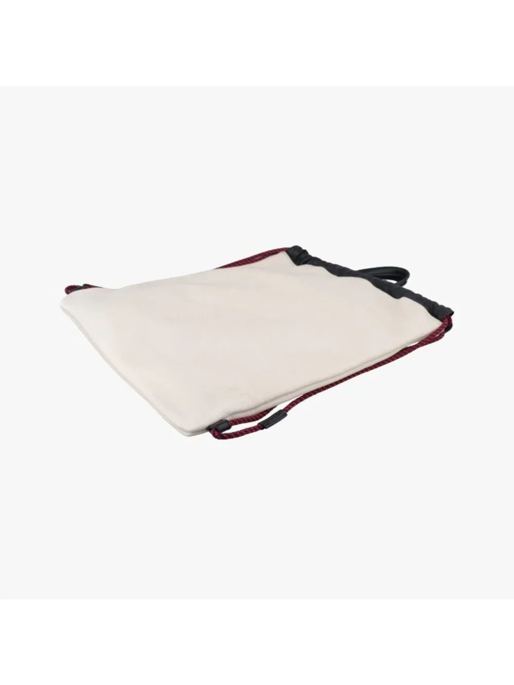 Gucci Print Draw String White Leather